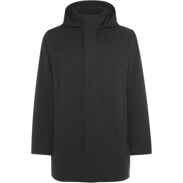 Dome padded unisex parka jacket - Black / L