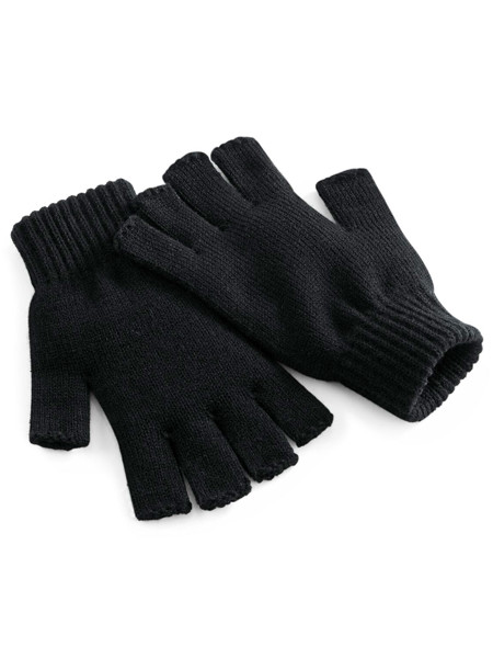 Fingerless Gloves - Black / L/XL