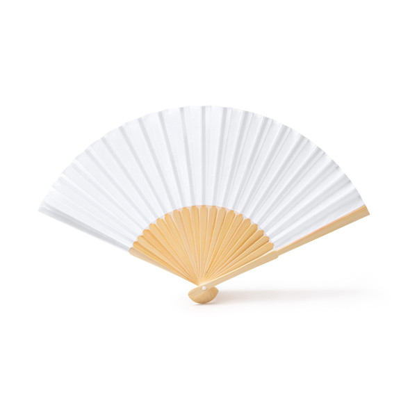 Hand Fan Lidia - White