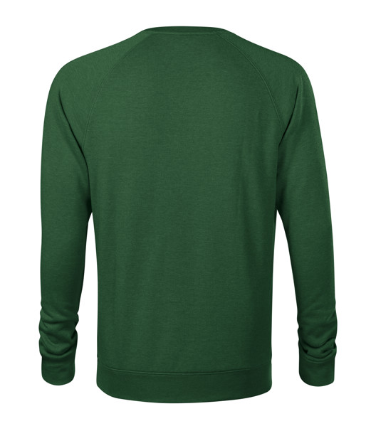 Mikina Pánská Malfini® Merger - Lahvově Zelený Melír / 3XL