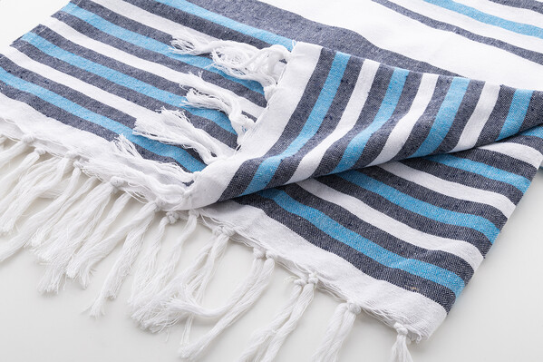 Serviette de plage Tulum - Bleu