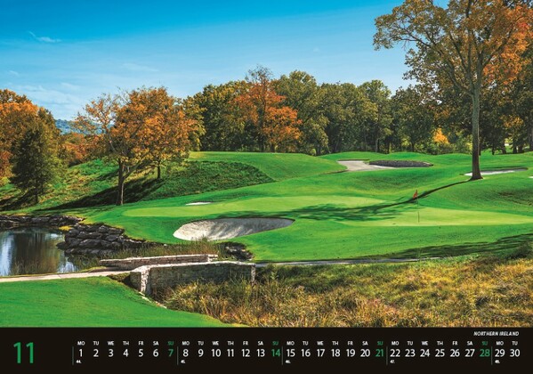 Nástenný Kalendár Golf 2027