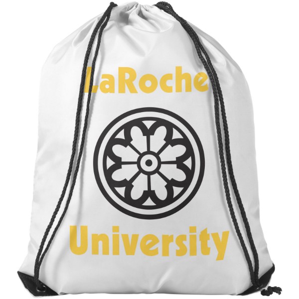 Oriole premium drawstring bag 5L - White