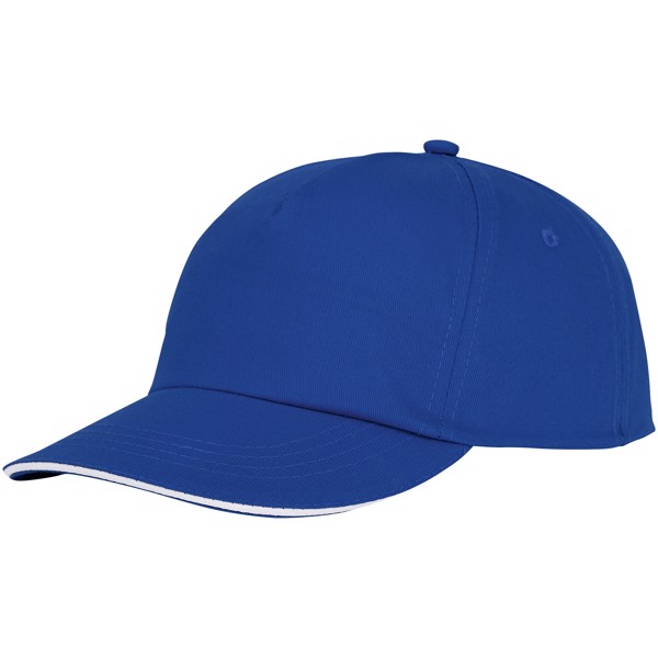 Styx 175 g/m² Kappe mit 5 Segmenten und Sandwichschirm - blau
