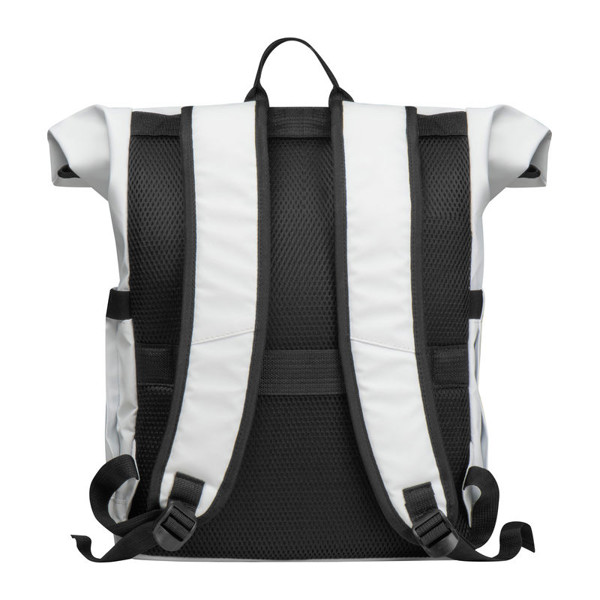 RPET laptop backpack Oklahoma - White