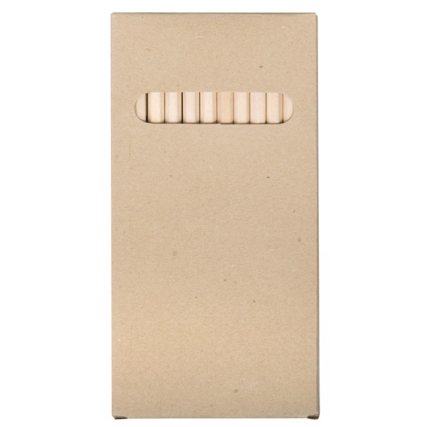 Set of 12 crayons 18 cm long