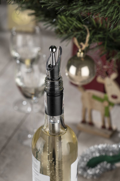 Wine chiller with pourer BLANC