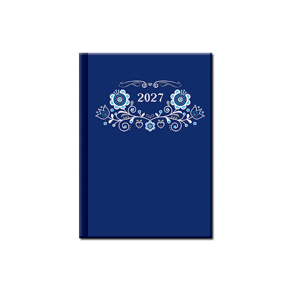 Praktik denný diár A6 FOLK 2027