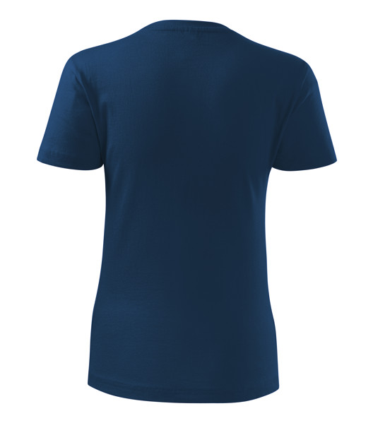Tričko Dámské Malfini® Classic New - Půlnoční Modrá / 2XL