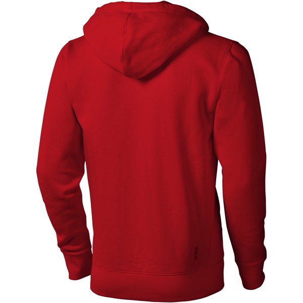 Felpa Arora con cappuccio e cerniera unisex - Rosso / XXS