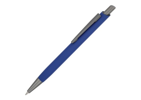Stylo à bille Boston softtouch - Bleu foncé