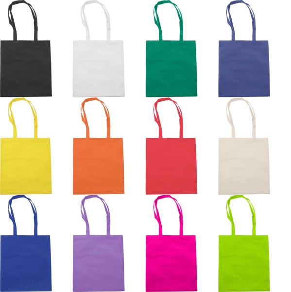 Nonwoven (80 gr/m²) shopping bag - Lime