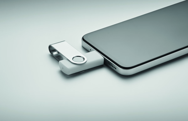 16GB USB flash 3.0 type-C         MO1401 Colodri - Hvid
