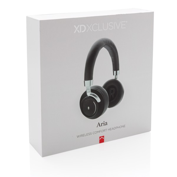 Aria Wireless Comfort Headphones - Black