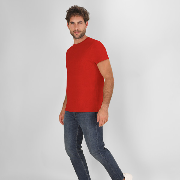 T-Shirt Adulto Cor Perkins - Amarelo / M