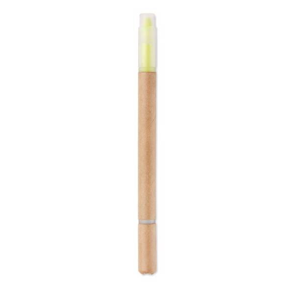 MB - 2 in 1 carton pen highlighter Duo Paper