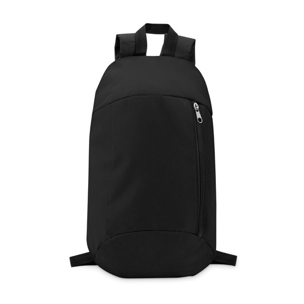 Backpack with front pocket Tirana - Black