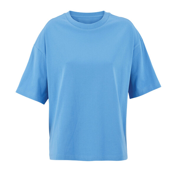 BOXY WOMEN OVERSIZE T-SHIRT - AzureXL