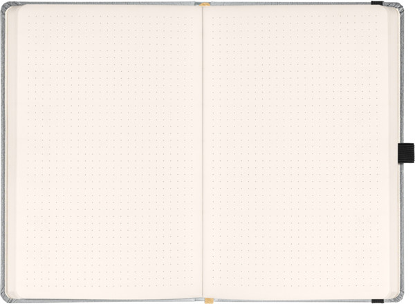 Notique Notes Balacron, Stříbrný, Tečkovaný, 15 x 21 cm