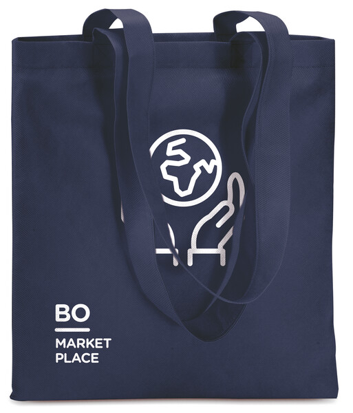 Sac de shopping Totecolor - Bleu