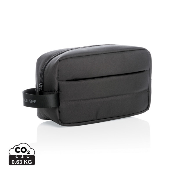 Trousse de toilette Impact en rPET AWARE™ - Noir