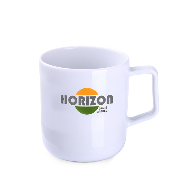 Porcelanasta skodelica Horizon, višina 95 mm