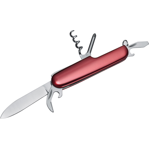 7-piece pocket knife TANYA - Red