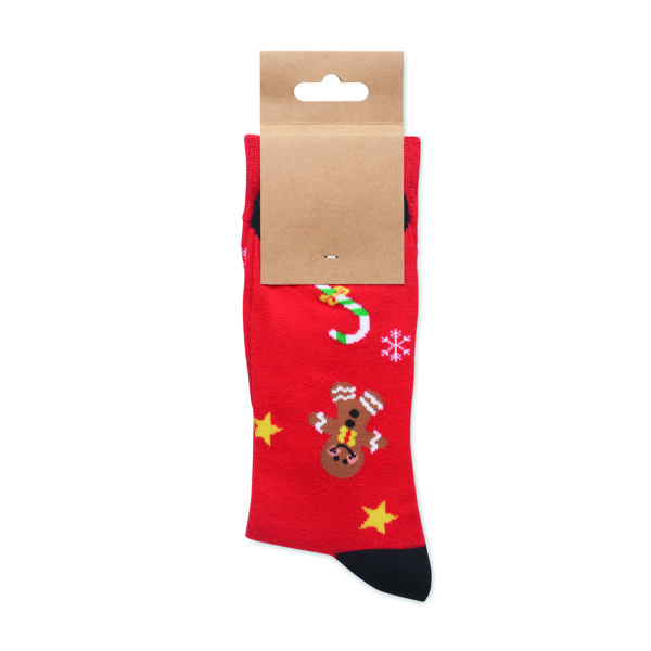 Pair of Christmas socks M Soc Medium - Red