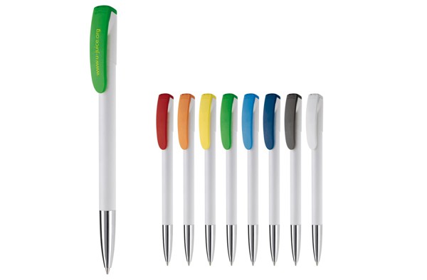 Deniro ball pen metal tip HC - White / White