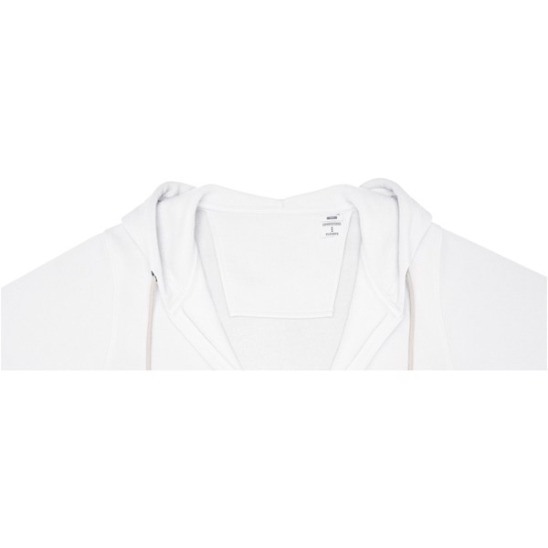 Sweat à capuche zippé Theron pour femme - Blanc / XL