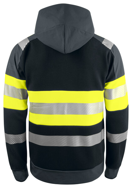 6122 Technical Hoodie Hi Viz YELLOW/BLACK 3XL