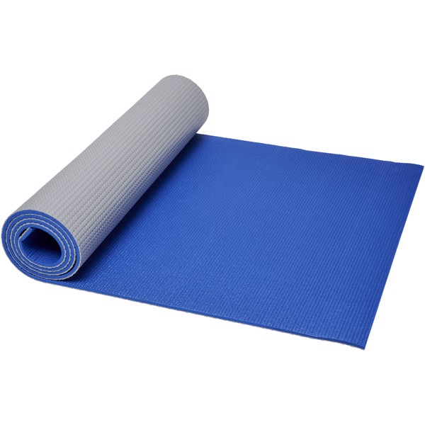 Babaji Yogamatte - royalblau / grau