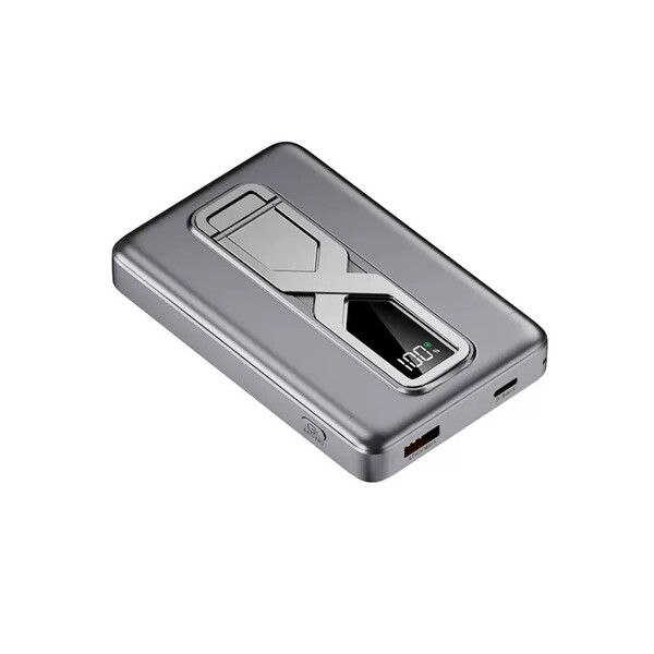 Magsafe powerbank 10000mAh with a stand - SILVER