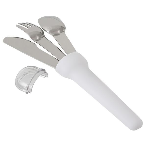Cutlery set CUTLA - white