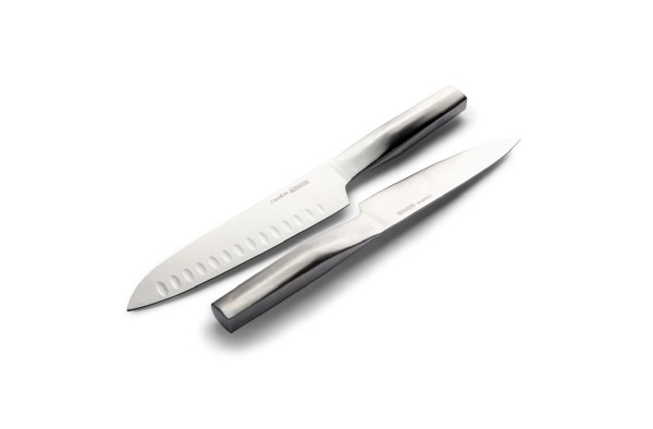 Orrefors Jernverk set of 2 knives, steel - Silver