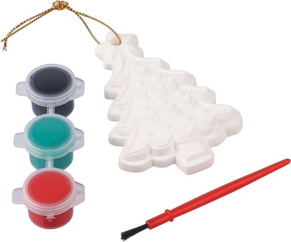 Conjunto de pintura da árvore de Natal PS Amaris