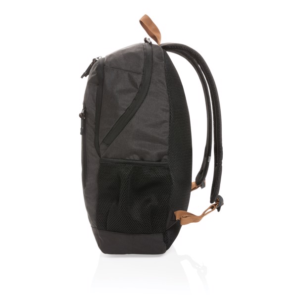 Impact AWARE backpack, 50% rPET, 31x47x16 cm - Black