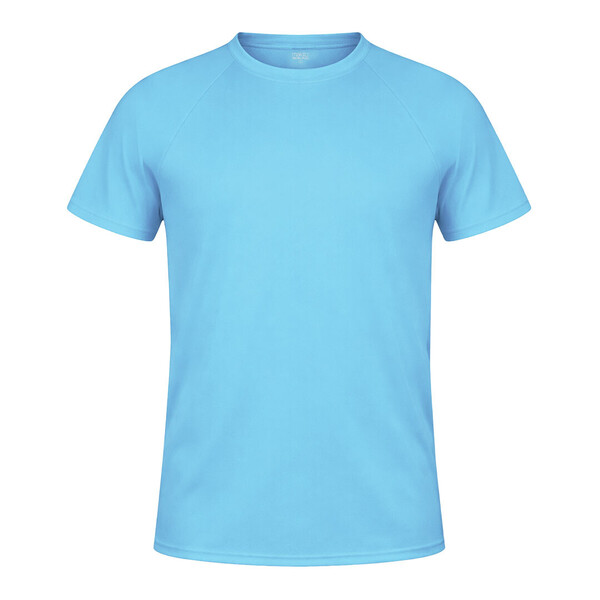 T-Shirt Técnica Respirável - Azul Claro