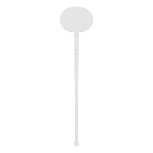 Cocktail-Rührstab "Oval" - Weiss