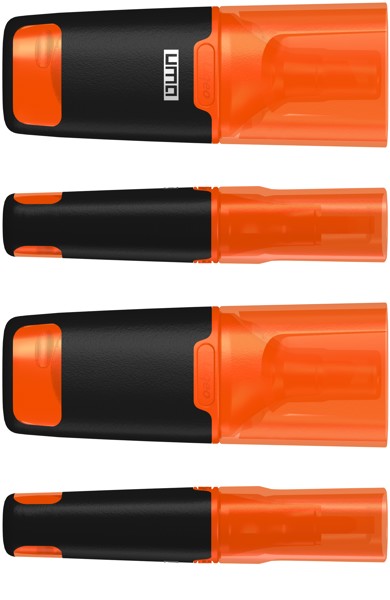 LIQEO HIGHLIGHTER MINI - ORANGE FLOURESCENT