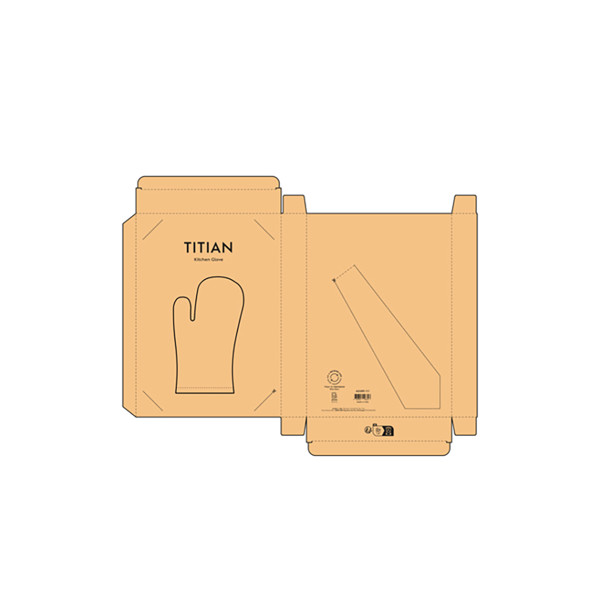 Titian Kitchen Glove - Grå