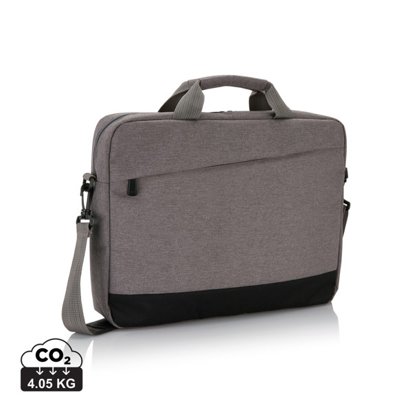 Trend 15” laptop bag - Grey / Black