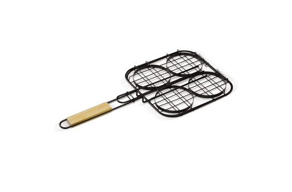 Grill de barbecue pour hamburger - Bois