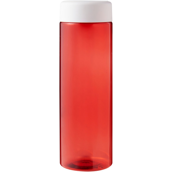 H2O Active® Eco Vibe 850 ml screw cap water bottle - Red / White