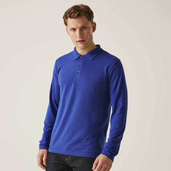 PRO 65/35 POLO MAJICA DUGIH RUKAVOVA - Classic Crvena / 3XL