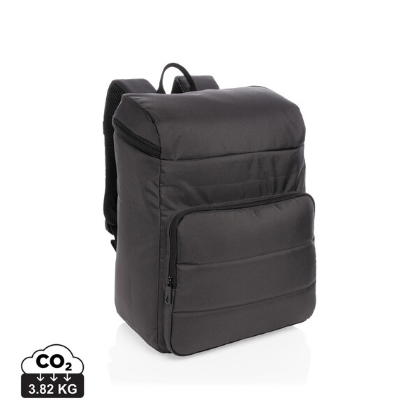 Impact AWARE™ RPET cooler backpack - Black