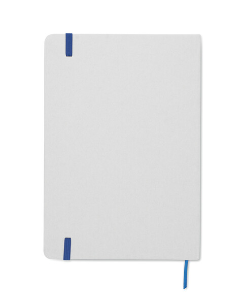Carnet A5  à couleur révélée Route White - Bleu