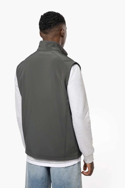 2-Layer Softshell Bodywarmer - Titanium / 3XL