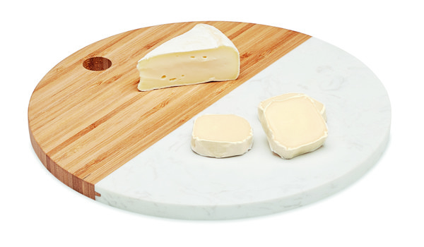 Marble/ bamboo serving board Hannsu