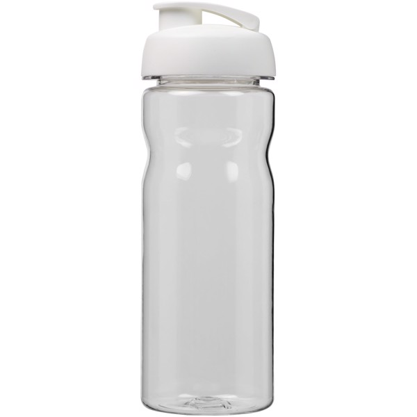 Sportovní láhev s vyklápěcím víčkem Base Tritan™ 650 ml - Průhledná / Bílá